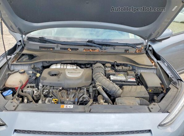 KM8K53A59MU644547 2021 HYUNDAI KONA Синий Вид задней части салона