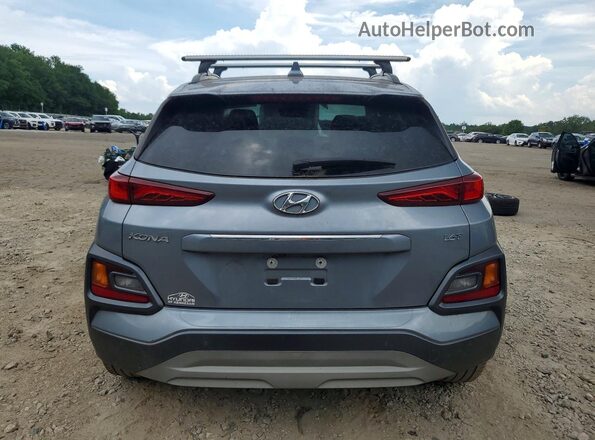 KM8K53A59MU644547 2021 HYUNDAI KONA Синий Вид сзади