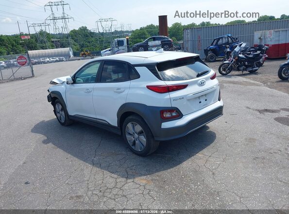 KM8K53AG2MU129004 2021 HYUNDAI KONA ELECTRIC White Tył lewy