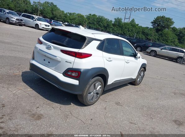 KM8K53AG2MU129004 2021 HYUNDAI KONA ELECTRIC White Tył prawy
