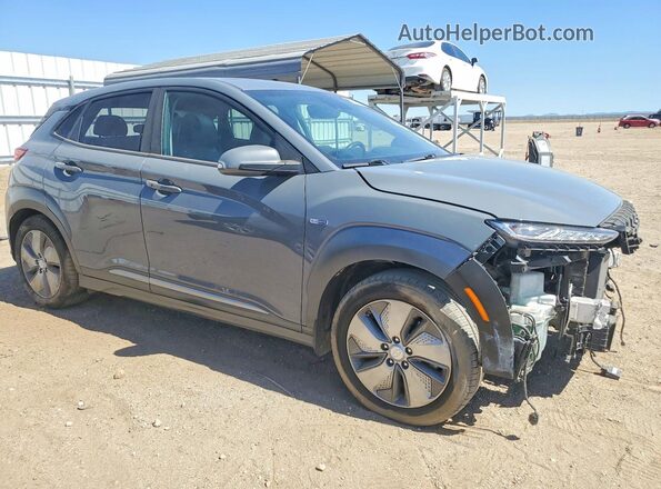 KM8K53AG5LU072506 2020 HYUNDAI KONA Серый Передняя правая четверть