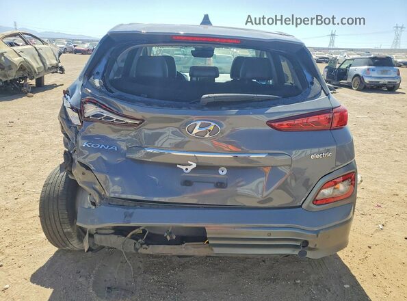 KM8K53AG5LU072506 2020 HYUNDAI KONA Серый Вид сзади
