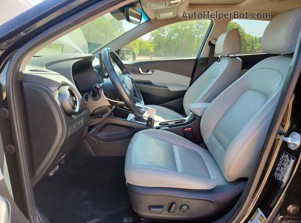 KM8K5CA33PU048644 2023 HYUNDAI KONA Black Vista interior delantera