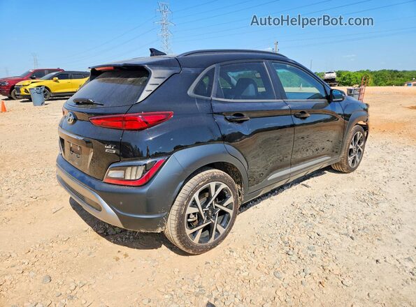 KM8K5CA33PU048644 2023 HYUNDAI KONA Black Trasero derecho