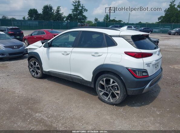 KM8K5CA36NU804268 2022 HYUNDAI KONA Белый Задняя левая четверть