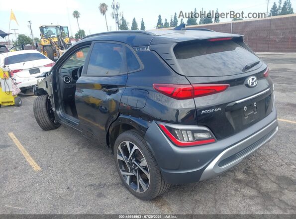 KM8K5CA37PU052373 2023 HYUNDAI KONA Black Հետևի ձախ