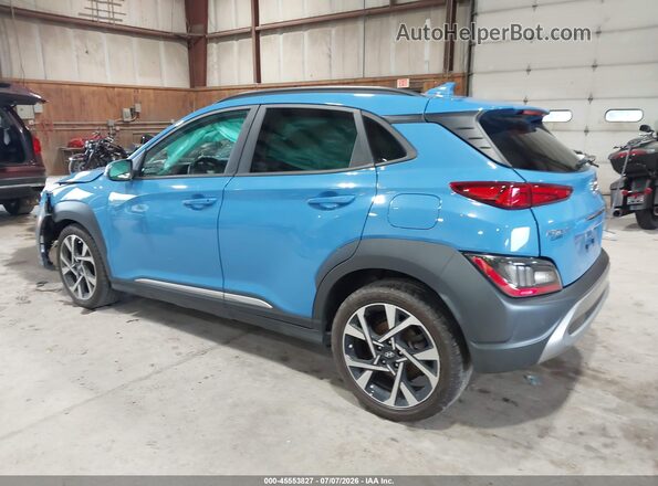KM8K5CA38PU953798 2023 HYUNDAI KONA Light Blue Հետևի ձախ