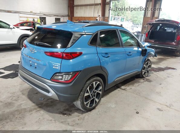 KM8K5CA38PU953798 2023 HYUNDAI KONA Light Blue Հետևի աջ