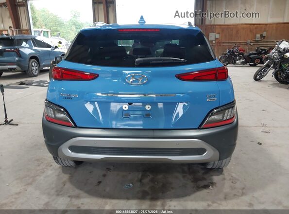 KM8K5CA38PU953798 2023 HYUNDAI KONA Light Blue 