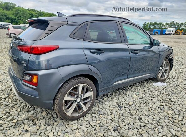 KM8K5CA50KU233292 2019 HYUNDAI KONA Серый Задняя правая четверть
