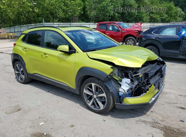 KM8K5CA50LU463738 2020 HYUNDAI KONA Green Front right