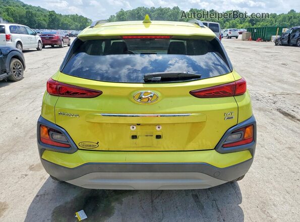 KM8K5CA50LU463738 2020 HYUNDAI KONA Green Rear view