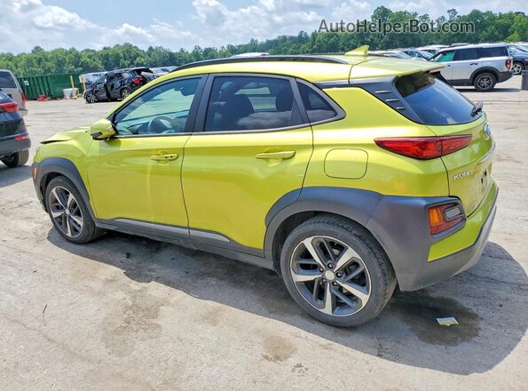 KM8K5CA50LU463738 2020 HYUNDAI KONA Green Rear left