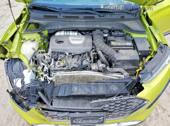 KM8K5CA50LU463738 2020 HYUNDAI KONA Green Engine compartment view