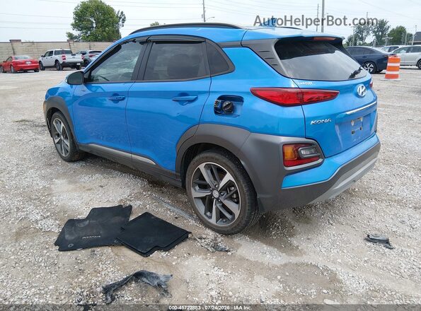 KM8K5CA51LU548538 2020 HYUNDAI KONA Blue Tył lewy