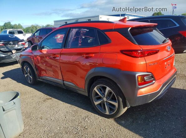 KM8K5CA54LU459899 2020 HYUNDAI KONA Orange Tył lewy