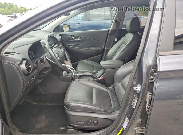 KM8K5CA55LU495553 2020 HYUNDAI KONA Charcoal Սալոնի դիմացի տեսք