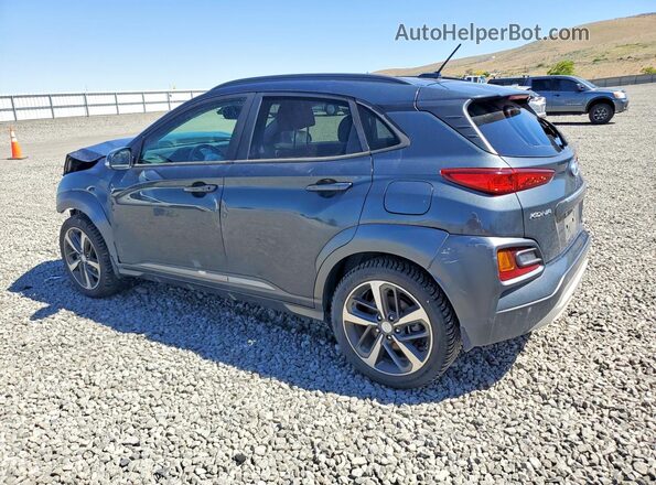 KM8K5CA56JU089939 2018 HYUNDAI KONA Charcoal Trasero izquierdo