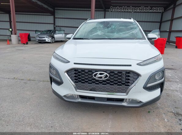 KM8K5CA56LU431232 2020 HYUNDAI KONA White Вид щитка приладів