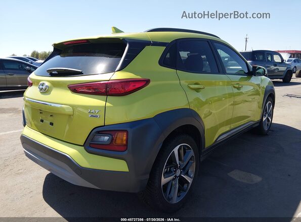 KM8K5CA56LU548650 2020 HYUNDAI KONA Green Հետևի աջ