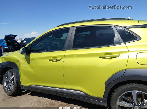 KM8K5CA56LU548650 2020 HYUNDAI KONA Green Սալոնի 360 աստիճան տեսք