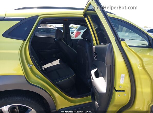 KM8K5CA56LU548650 2020 HYUNDAI KONA Green VIN կոդի պիտակի տեսք
