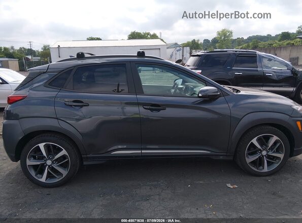 KM8K5CA59MU601651 2021 HYUNDAI KONA Gray Սալոնի հետևի տեսք