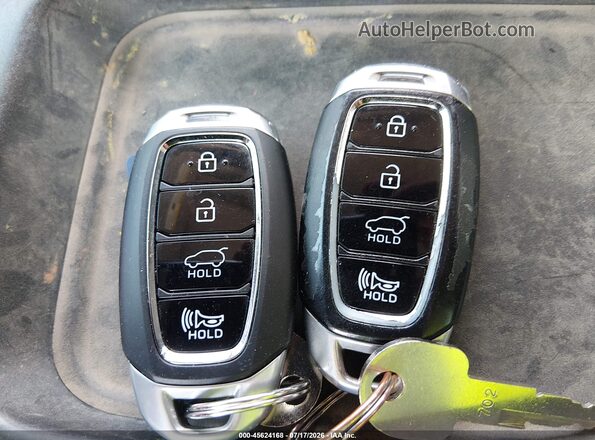 KM8K5CA59MU604128 2021 HYUNDAI KONA Gray Widok deski rozdzielczej