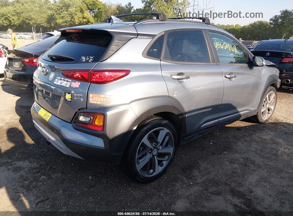 KM8K5CA59MU604128 2021 HYUNDAI KONA Gray Tył prawy