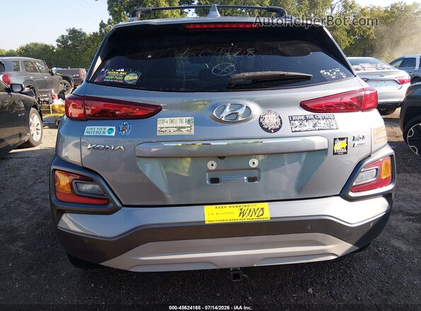 KM8K5CA59MU604128 2021 HYUNDAI KONA Gray 