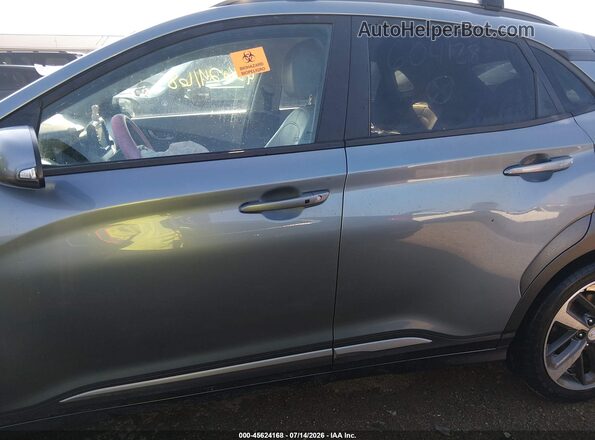 KM8K5CA59MU604128 2021 HYUNDAI KONA Gray Widok wnętrza 360 stopni