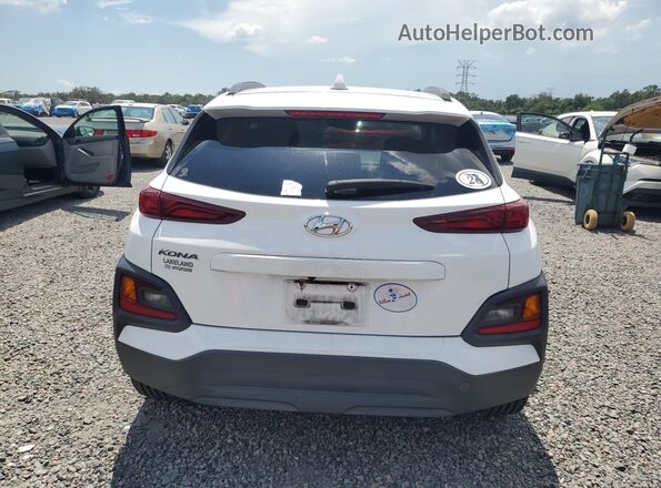 KM8K62AA0MU736005 2021 HYUNDAI KONA White Rear view