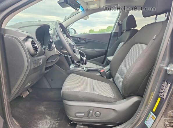KM8K62AA1MU653294 2021 HYUNDAI KONA Charcoal Սալոնի դիմացի տեսք