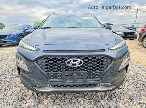 KM8K62AA1MU653294 2021 HYUNDAI KONA Charcoal Դիմացի տեսք