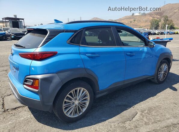 KM8K62AA2KU246484 2019 HYUNDAI KONA Blue Rear right