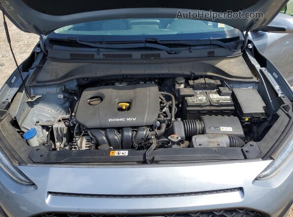 KM8K62AA2LU419714 2020 HYUNDAI KONA Gray Vista interior trasera