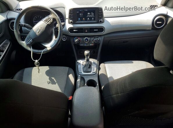 KM8K62AA2LU419714 2020 HYUNDAI KONA Gray Vista del salpicadero