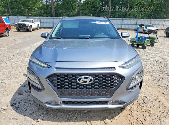 KM8K62AA2LU419714 2020 HYUNDAI KONA Gray Vista frontal