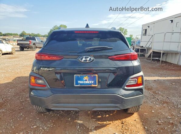 KM8K62AA3LU432374 2020 HYUNDAI KONA Black უკანა ხედი