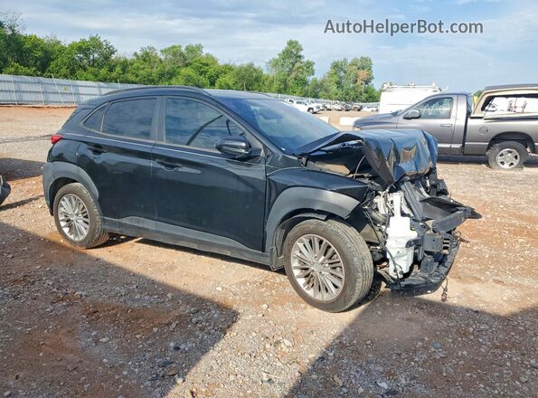 KM8K62AA3LU432374 2020 HYUNDAI KONA Black წინა მარჯვენა