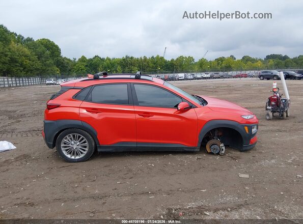 KM8K62AA5LU462945 2020 HYUNDAI KONA Orange Widok wnętrza z tyłu