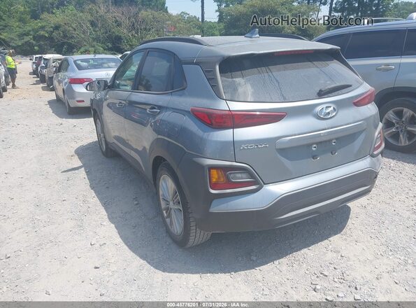 KM8K62AA6KU346345 2019 HYUNDAI KONA Серый Задняя левая четверть