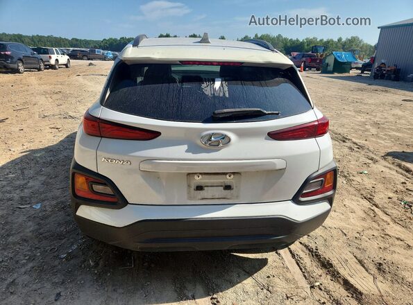 KM8K62AA6LU456989 2020 HYUNDAI KONA White Widok z tyłu