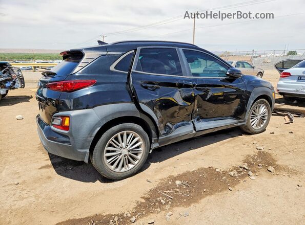 KM8K62AA8LU450143 2020 HYUNDAI KONA Black უკანა მარჯვენა