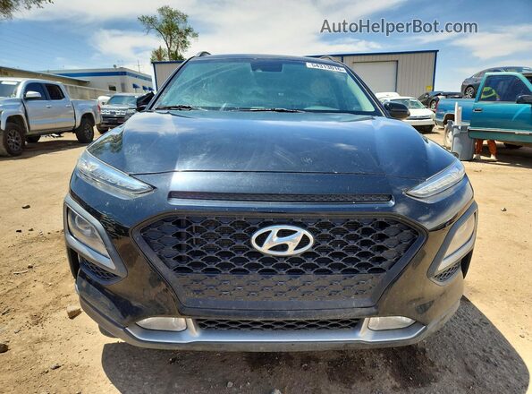 KM8K62AA8LU450143 2020 HYUNDAI KONA Black წინა ხედი