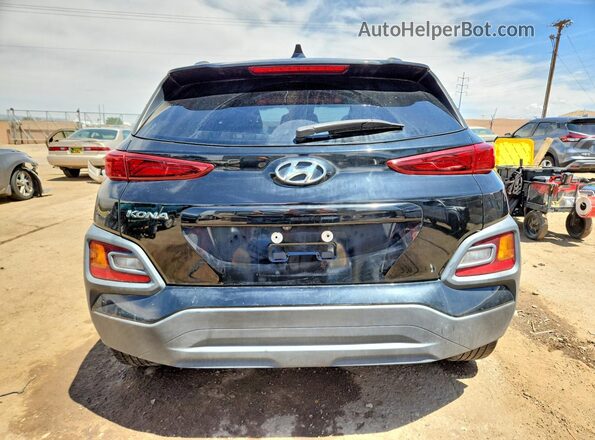 KM8K62AA8LU450143 2020 HYUNDAI KONA Black უკანა ხედი
