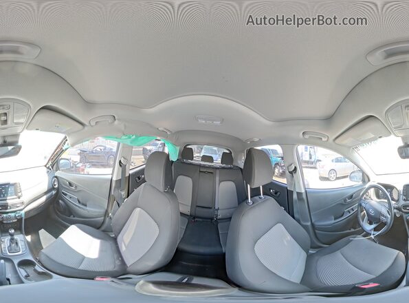 KM8K62AA8LU450143 2020 HYUNDAI KONA Black VIN კოდის სტიკერის ხედი