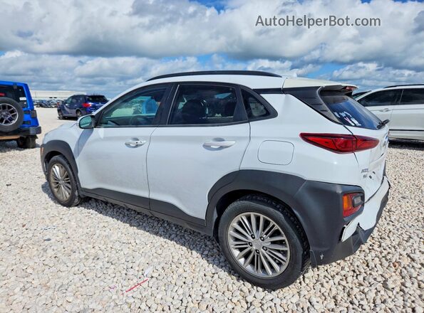 KM8K62AAXMU653990 2021 HYUNDAI KONA White უკანა მარცხენა