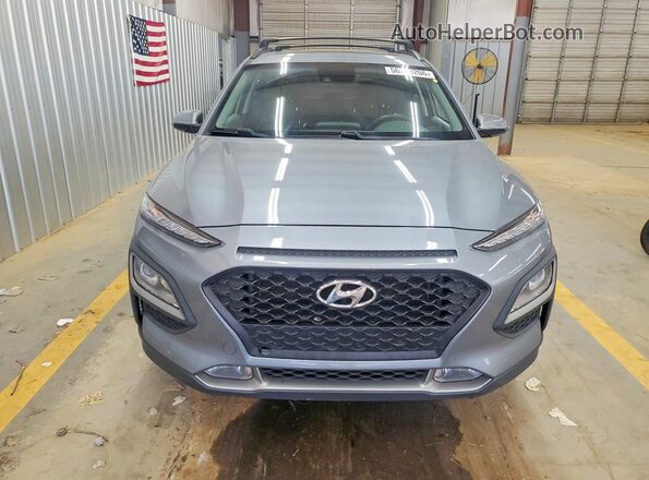 KM8K62AAXMU698265 2021 HYUNDAI KONA Silver Front view