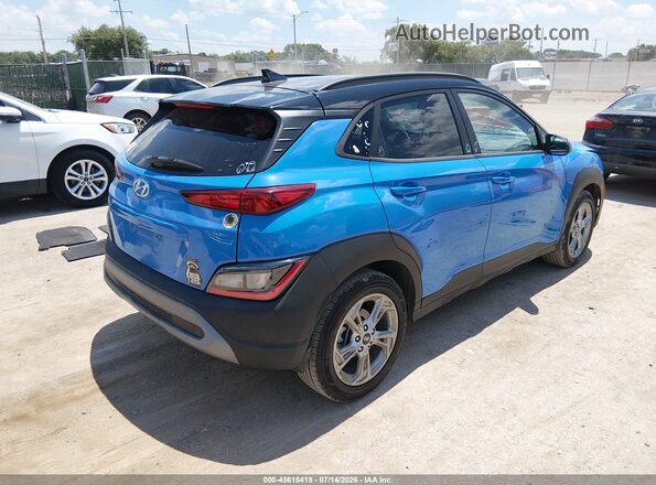 KM8K62AB0PU953793 2023 HYUNDAI KONA Синий Задняя правая четверть